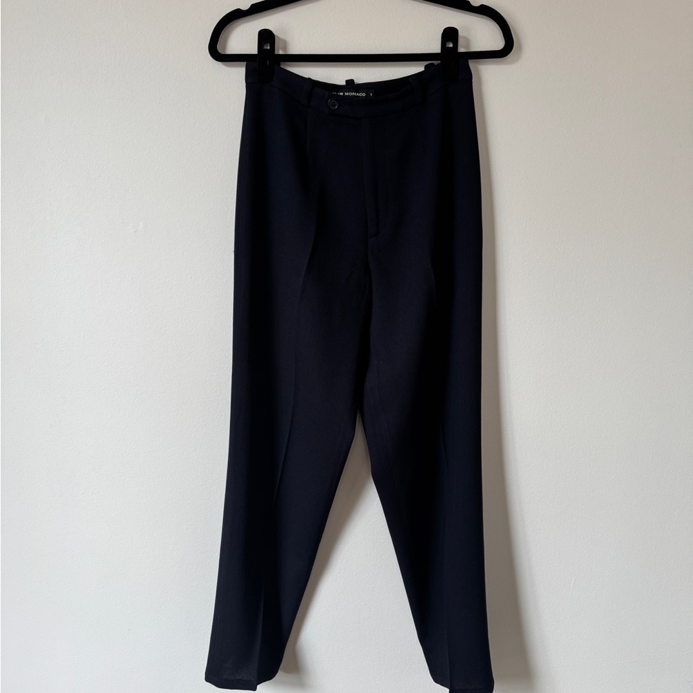 Club Monaco Tapered Navy Trousers